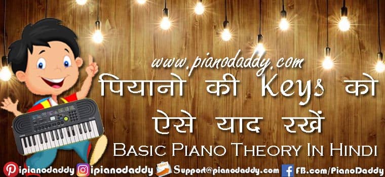 Piano Basics In Hindi