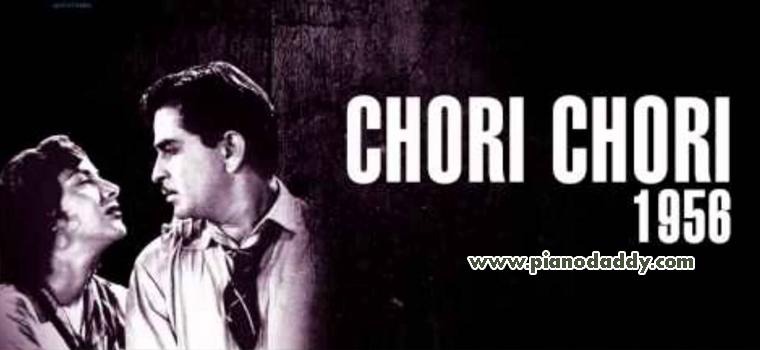 Aaja Sanam, Madhur Chandni Piano Notes Chori Chori