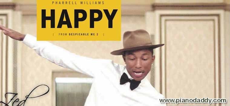 Happy Piano Notes Pharrell Williams