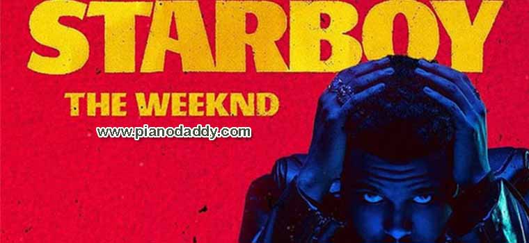 Starboy Piano Notes The Weeknd