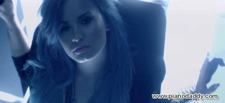 Neon Lights Piano Notes Demi Lovato