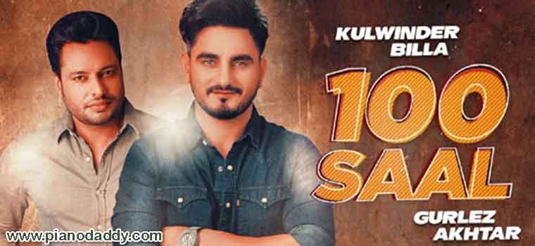 100 Saal (Kulwinder Billa) Piano Notes