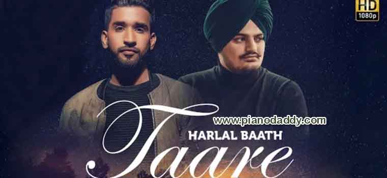 Taare (Harlal Batth) Piano Notes