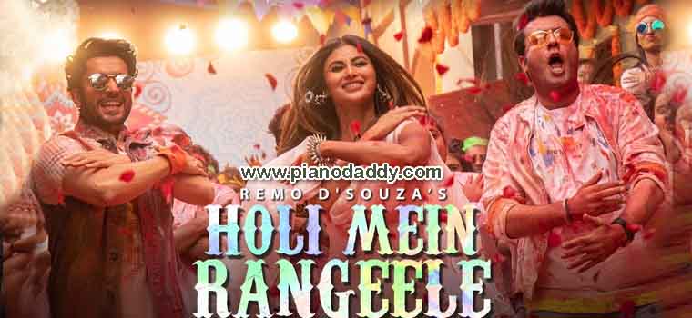 Holi Mein Rangeele (Mika Singh) Piano Notes