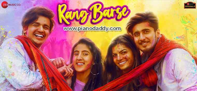 Rang Barse Piano Notes Mamta Sharma, Shaan