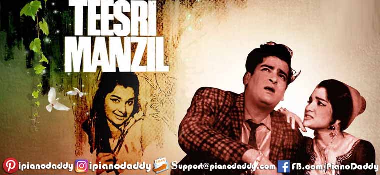 Aaja Aaja Mein Hoon Pyar Tera (Teesri Manzil) Piano Notes