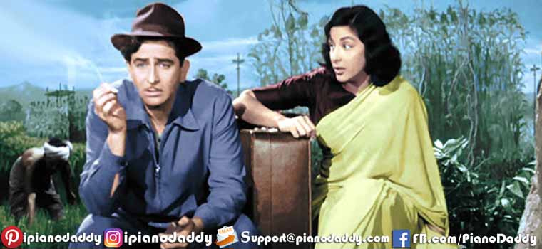 Aaja Sanam Madhur Chandni Mein Hum Piano Notes