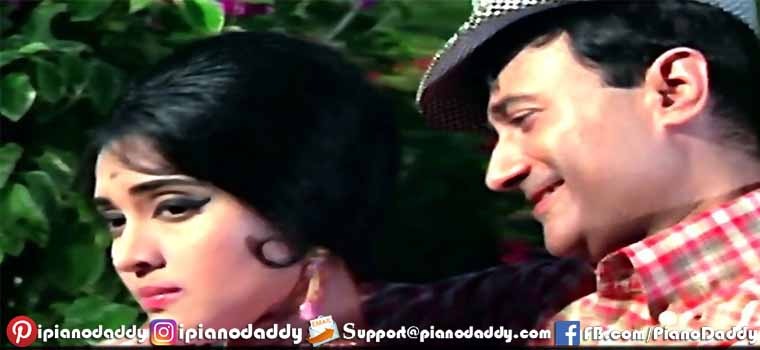 Aasman Ke Neeche (Jewel Thief) Piano Notes