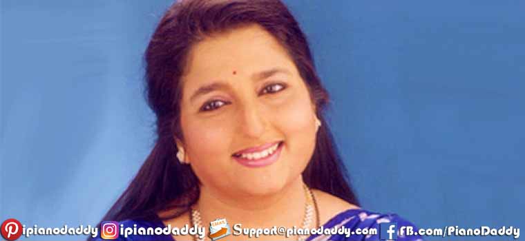 Anuradha Paudwal Songs Piano Notes
