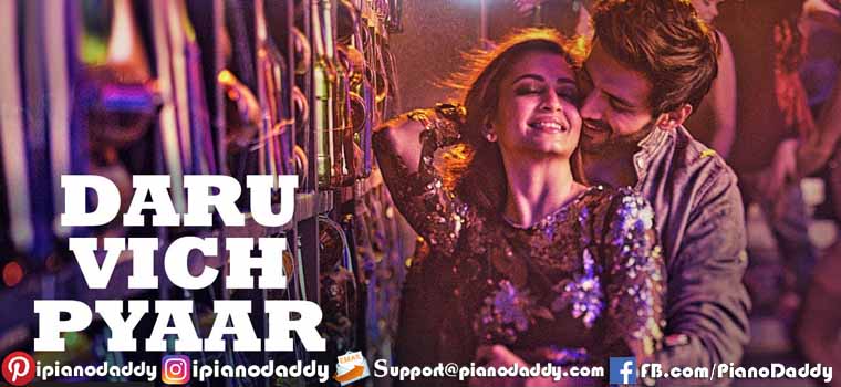 Daru Vich Pyaar (Guest iin London) Piano Notes