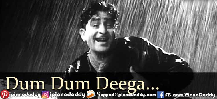 Dum Dum Diga Diga Piano Notes