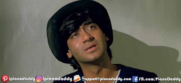 Ek Aisi Ladki Thi (Dilwale) Piano Notes