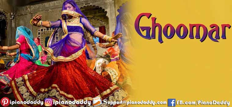 Ghoomar (Rajasthani Folk Song) Piano Notes