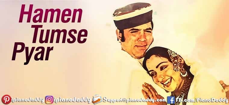 Hamen Tumse Pyar Kitna (Kudrat) Piano Notes