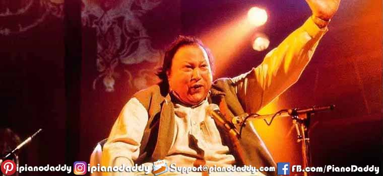 Intoxicated Jhoomta Aa Raha Hai Kyun Badal (Nusrat Fateh Ali Khan) Piano Notes