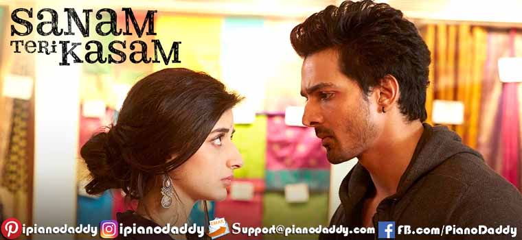 Main Teri Yaadon Mein (Sanam Teri Kasam) Piano Notes