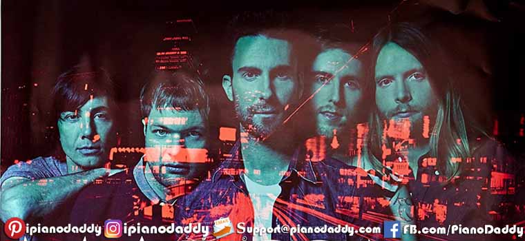 Moves Like Jagger (Maroon 5) Piano Notes