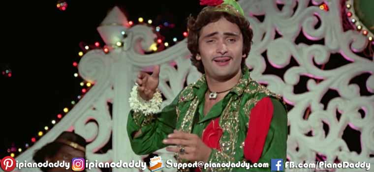 Parda Hai Parda (Amar Akbar Anthony) Piano Notes