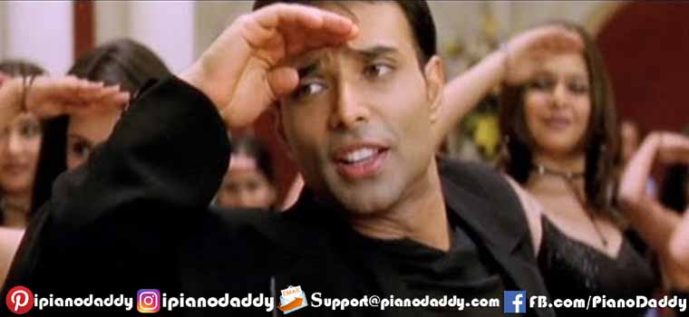 Saanwali Si Ek Ladki (Mujhse Dosti Karoge) Piano Notes