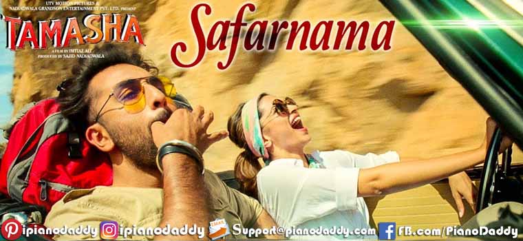 Safarnama (Tamasha) Piano Notes