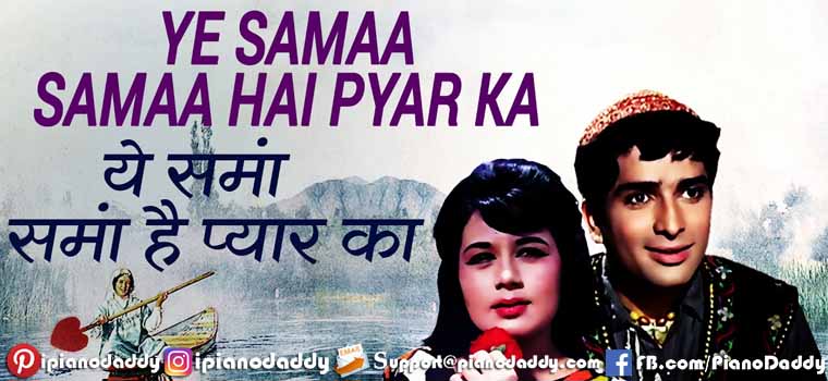 Yeh Sama Sama Hai Ye Pyar Ka (Jab Jab Phool Khile) Piano Notes