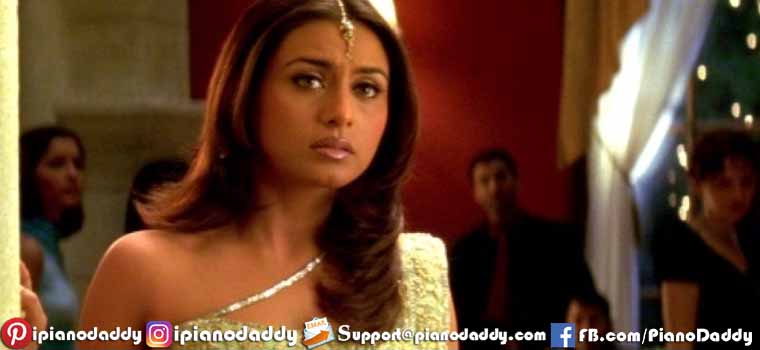 Saanwali Si Ek Ladki (Mujhse Dosti Karoge) Piano Notes