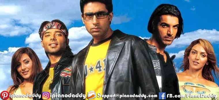 Salaame Salaame (Dhoom) Piano Notes