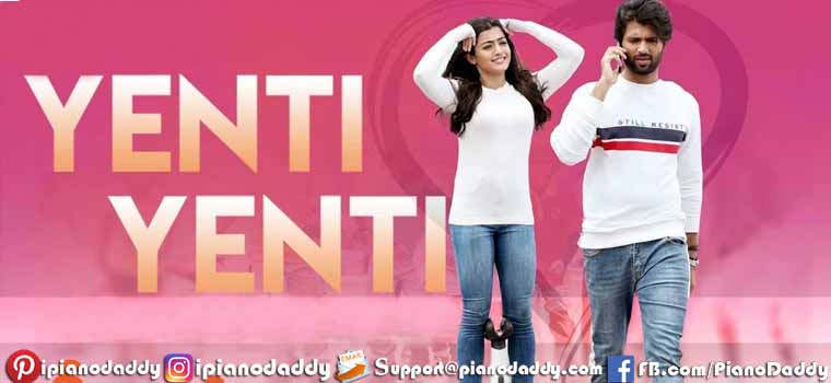 Yenti Yenti Piano Notes Geetha Govindam