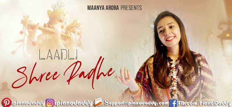 Laadli Shree Radhe Piano Notes Maanya Arora