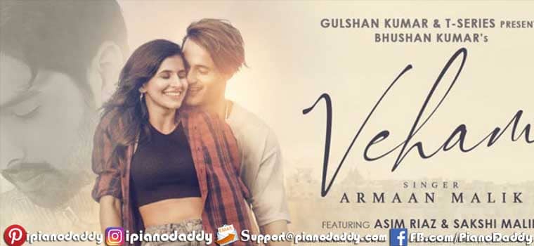 Veham Piano Notes Armaan Malik