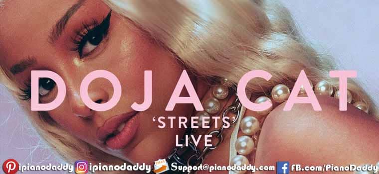 Streets Piano Notes Doja Cat