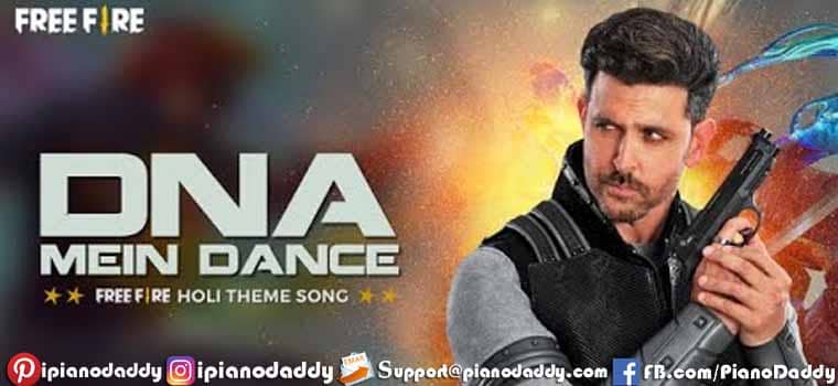 DNA Mein Dance Piano Notes