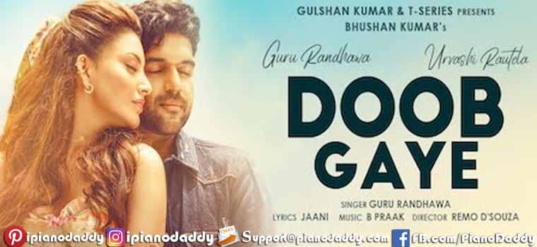 Doob Gaye Piano Notes Guru Randhawa