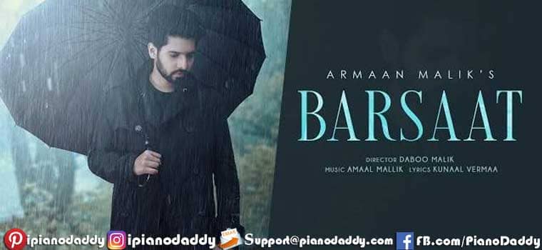 Barsaat Piano Notes Armaan Malik