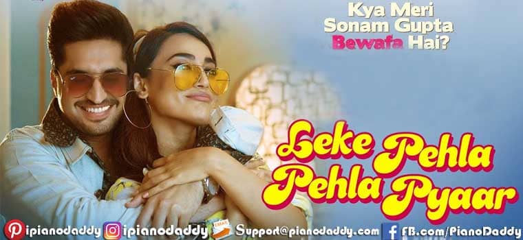 Leke Pehla Pehla Pyar Piano Notes Jassi Gill