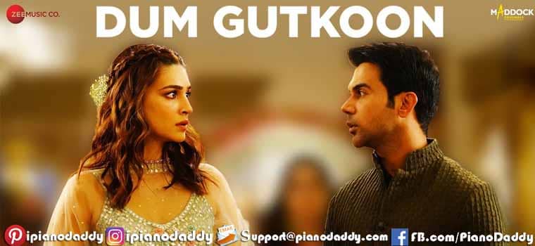 Dum Gutkoon Piano Notes Hum Do Hamare Do