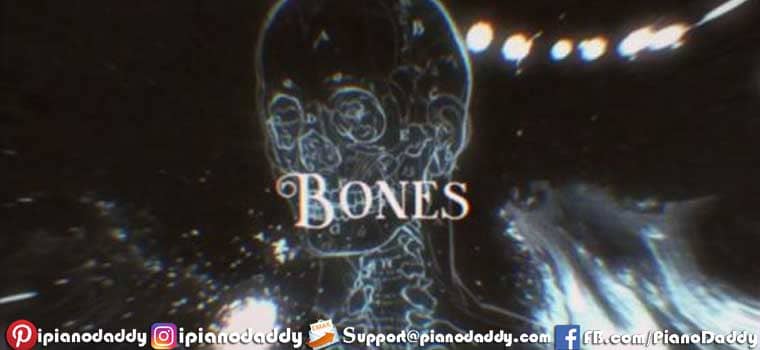 Bones Piano Notes Imagine Dragons