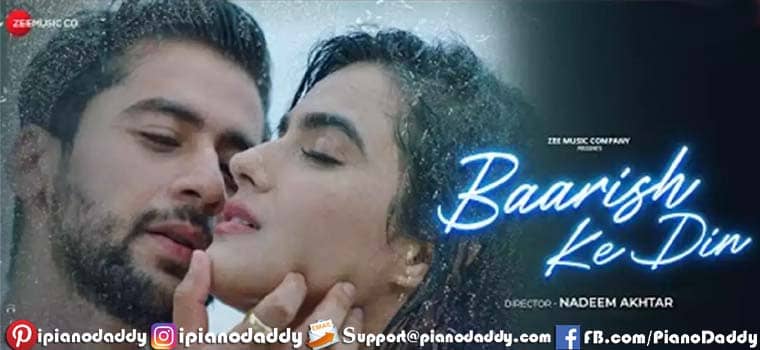 Baarish Ke Din Piano Notes Stebin Ben