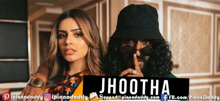 Jhootha Piano Notes Emiway