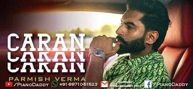 Caran Caran Piano Notes Parmish Verma