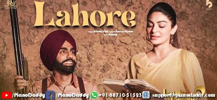 Lahore Piano Notes Ammy Virk