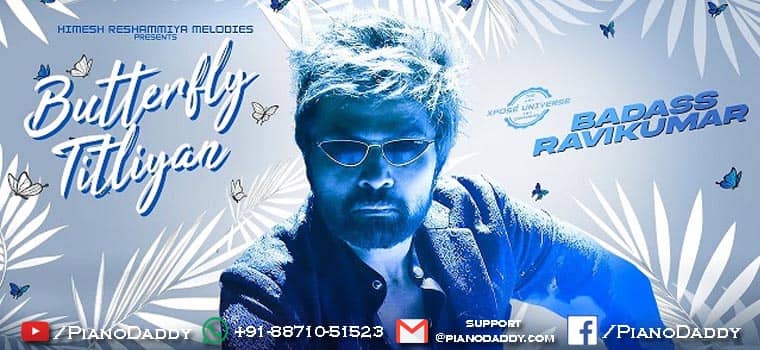 Butterfly Titliyan Piano Notes Himesh Reshammiya