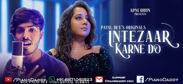 Intezaar Karne Do Piano Notes Amarjeet Jaikar