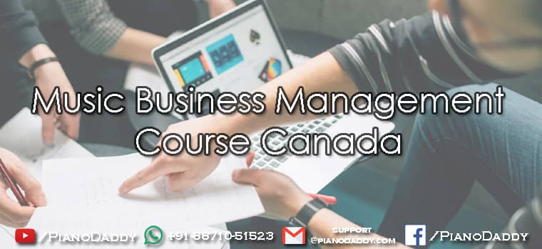Music Business Management Course Canada