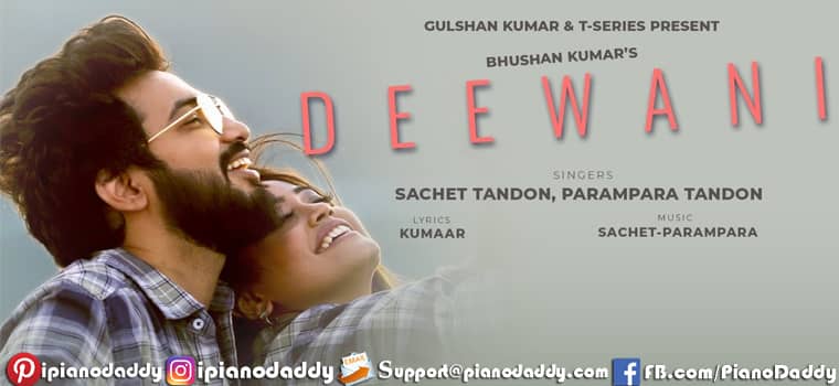 Deewani Piano Notes Sachet-Parampara