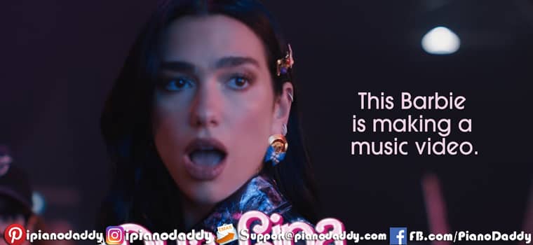 Dance The Night Piano Notes Dua Lipa