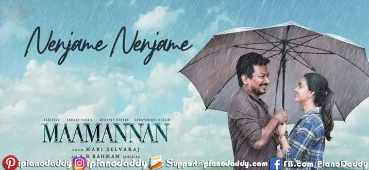 Nenjame Nenjame Piano Notes Maamannan