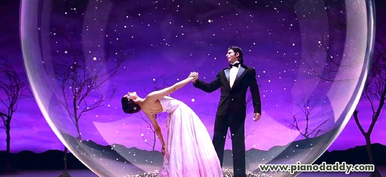 om shanti om main agar kahoon piano notes