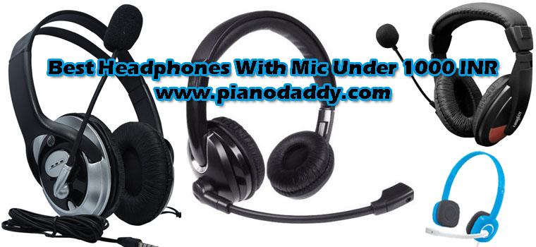headset with mic under 1000